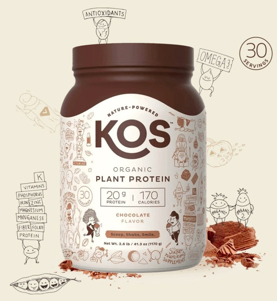 proteines de plante de marque KOS