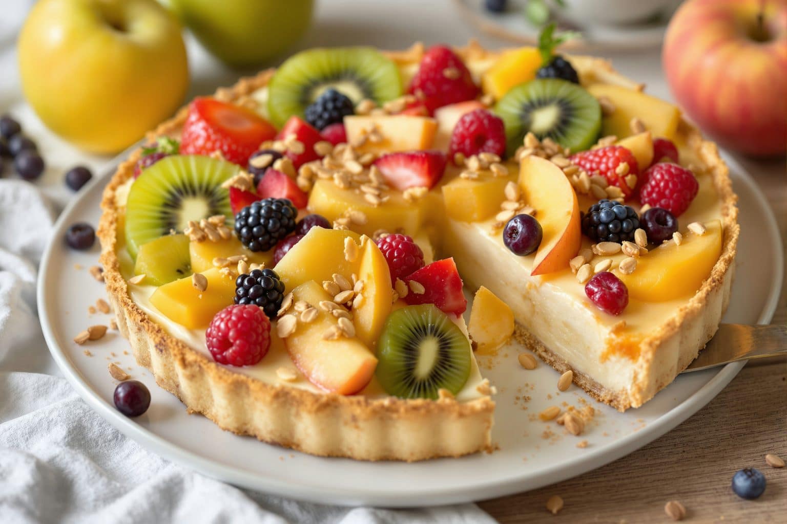 Tarte healthy : recettes simples, équilibrées et gourmandes pour tous ...