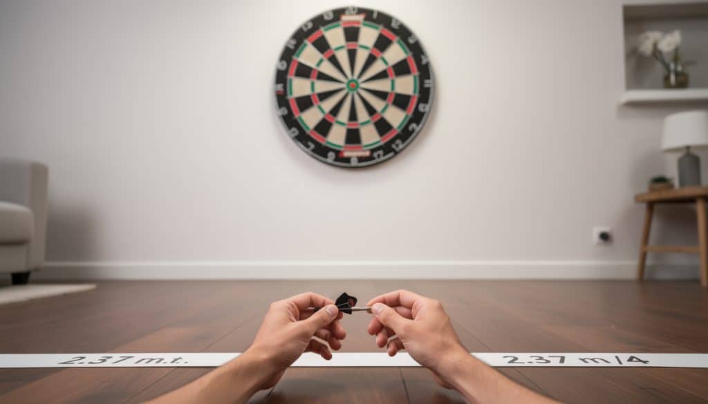 découvrez la distance officielle pour jouer aux fléchettes et les règles indispensables pour bien maîtriser ce jeu passionnant.