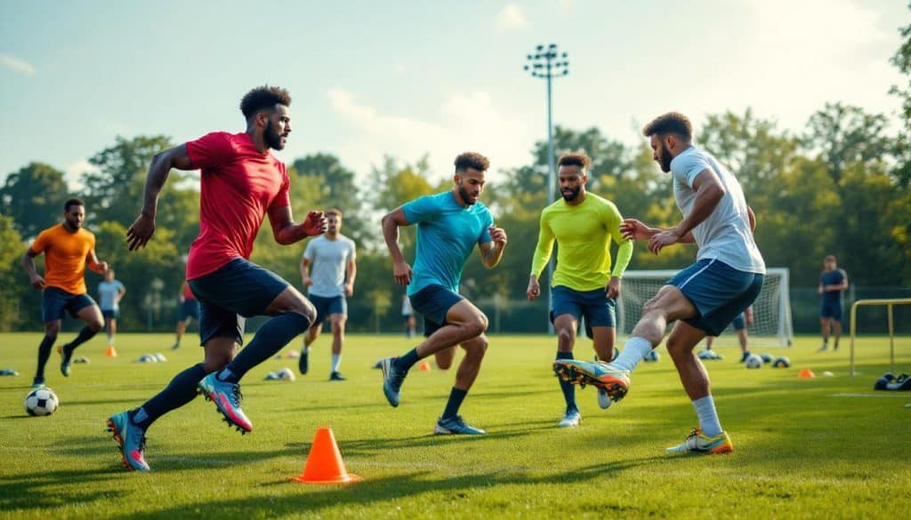 découvrez des exercices et un programme de préparation physique pour le football, conçus pour améliorer votre endurance, force et agilité afin de progresser rapidement sur le terrain.