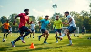 découvrez des exercices et un programme de préparation physique pour le football, conçus pour améliorer votre endurance, force et agilité afin de progresser rapidement sur le terrain.