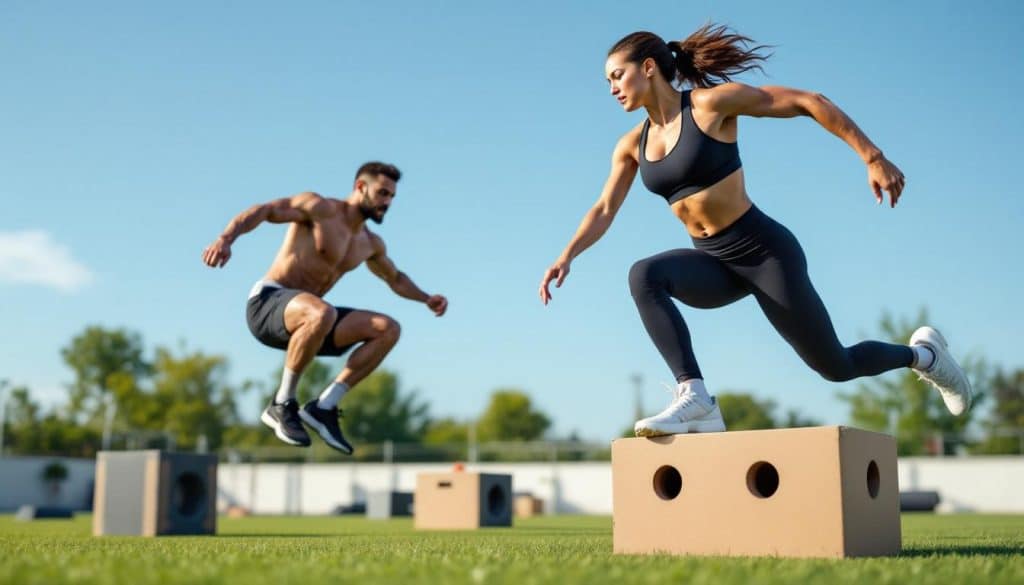 découvrez les meilleures techniques d'exercices pliométriques pour développer votre puissance et améliorer vos performances sportives.