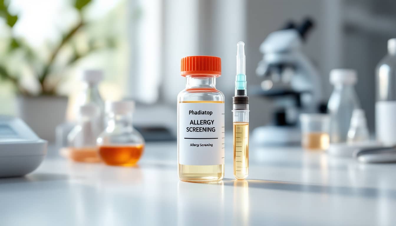 phadiatop : test sanguin précis pour détecter les allergies respiratoires et améliorer votre diagnostic allergologique.