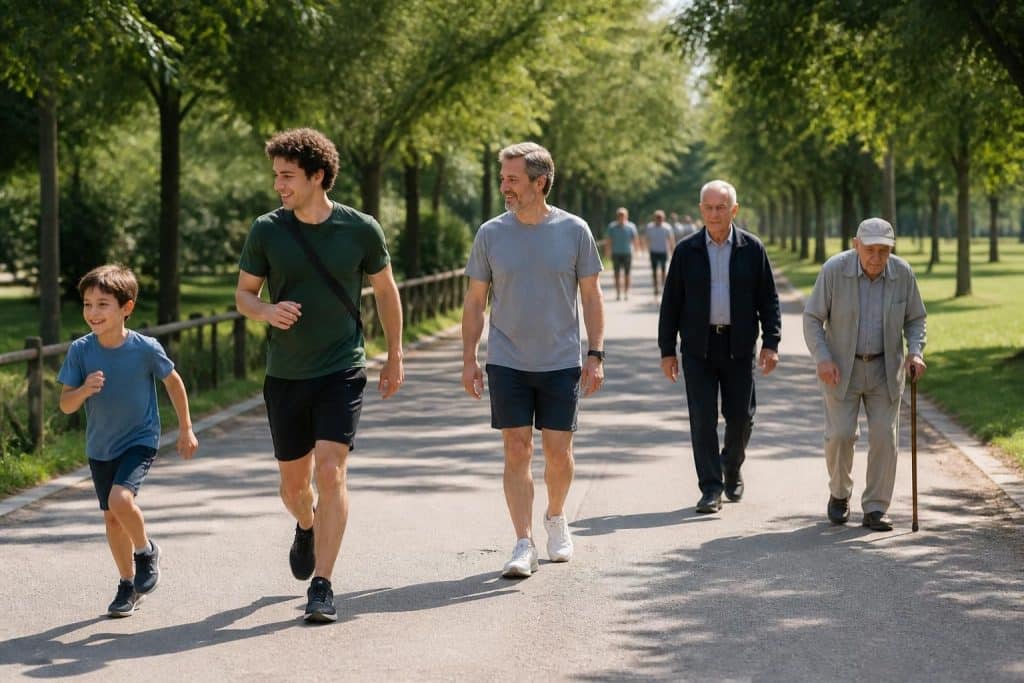découvrez les normes et évolutions de la vitesse de marche en km/h selon l'âge pour mieux comprendre les capacités physiques au fil des années.