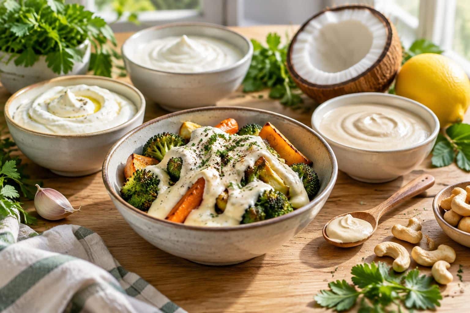 découvrez les meilleures alternatives naturelles à la crème fraîche : yaourt, crème végétale, fromage blanc… trouvez le substitut idéal pour vos recettes.